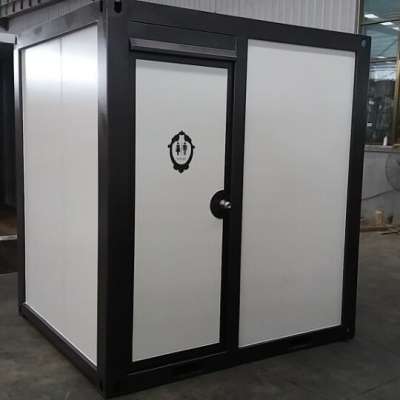 portable container house  toilet with basin and shower